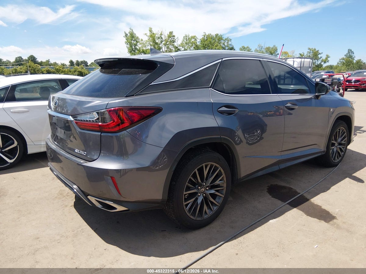 2017 LEXUS RX 350 F SPORT — снимка 4