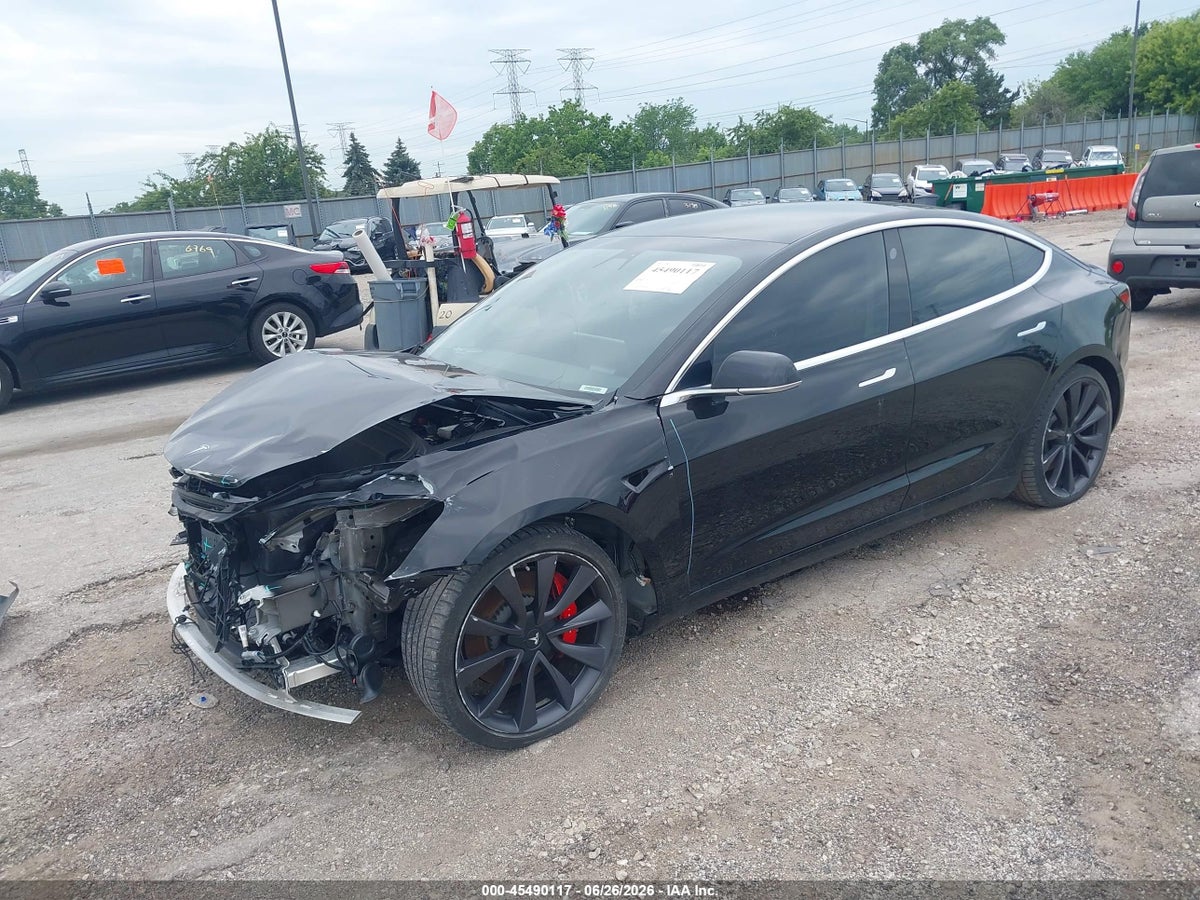 2020 TESLA MODEL 3 PERFORMANCE DUAL MOTOR ALL-WHEEL DRIVE — снимка 2