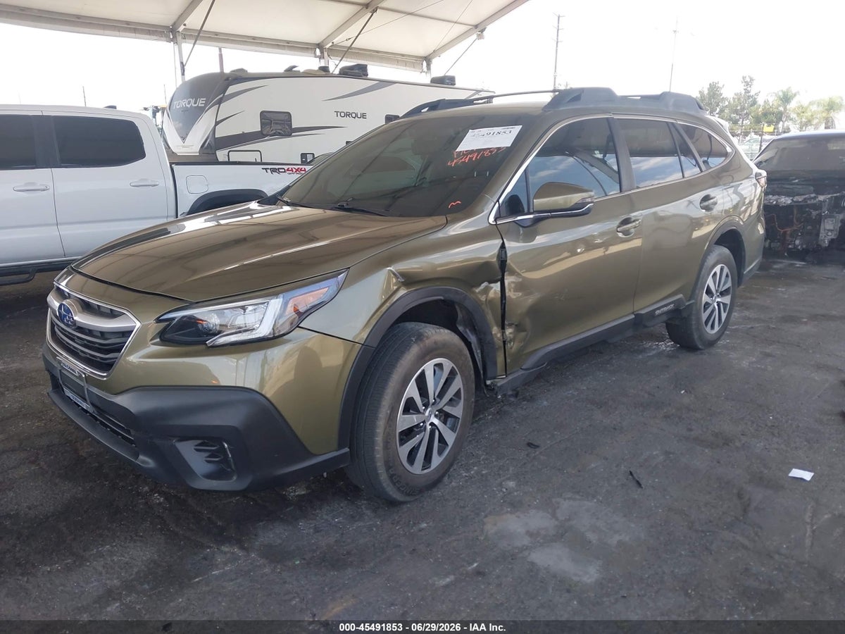 2021 SUBARU OUTBACK PREMIUM — снимка 2