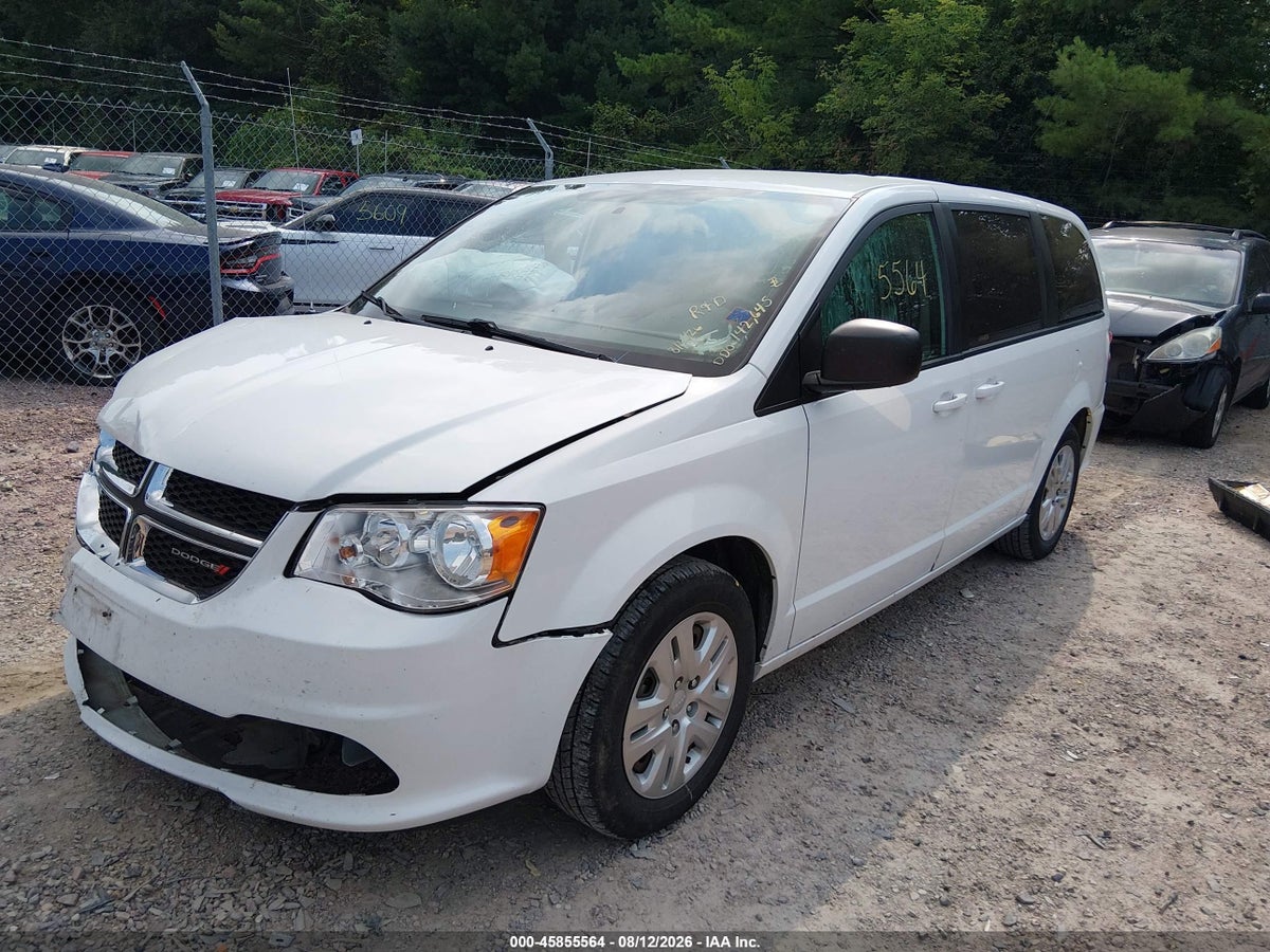 2018 DODGE GRAND CARAVAN SE — снимка 2