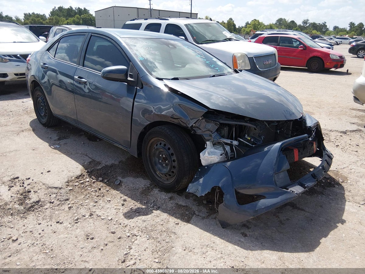 2019 TOYOTA COROLLA LE