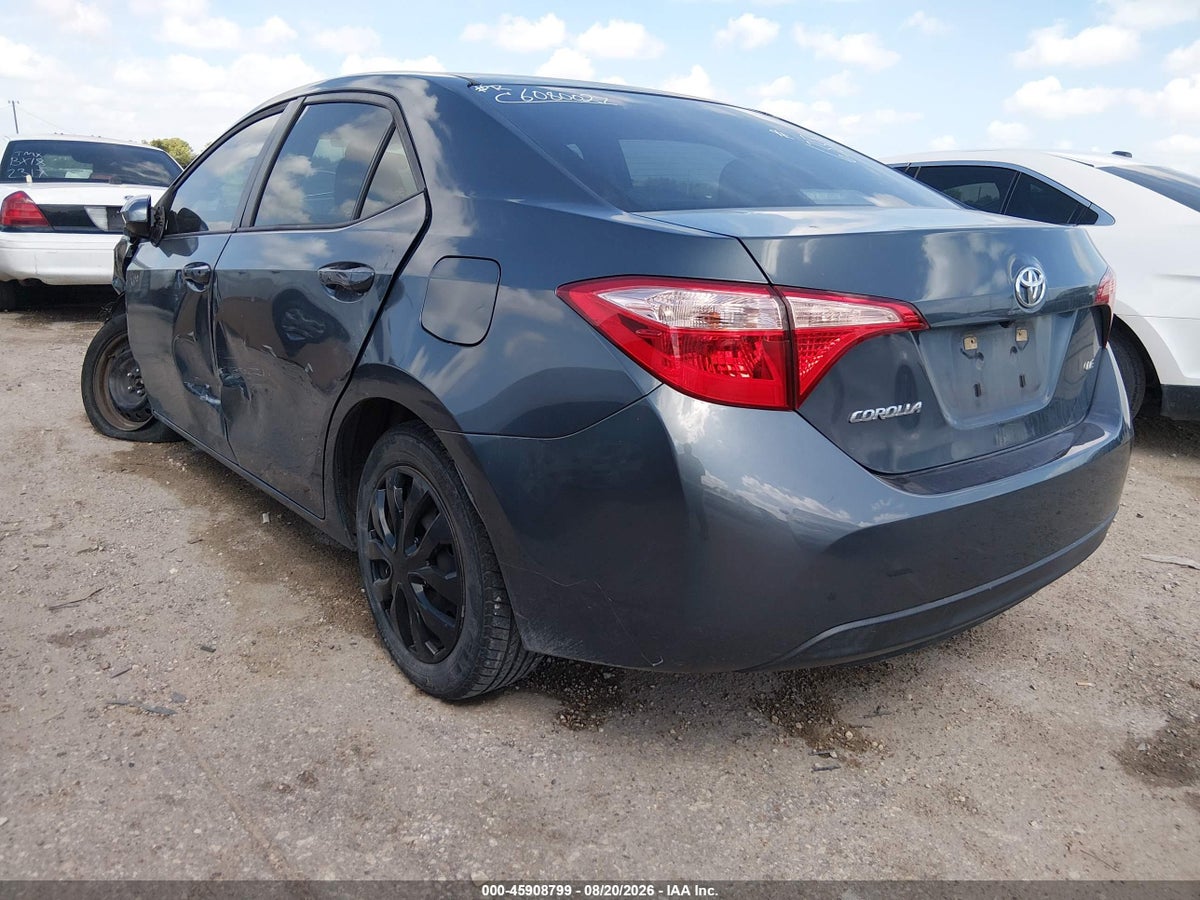 2019 TOYOTA COROLLA LE — снимка 3