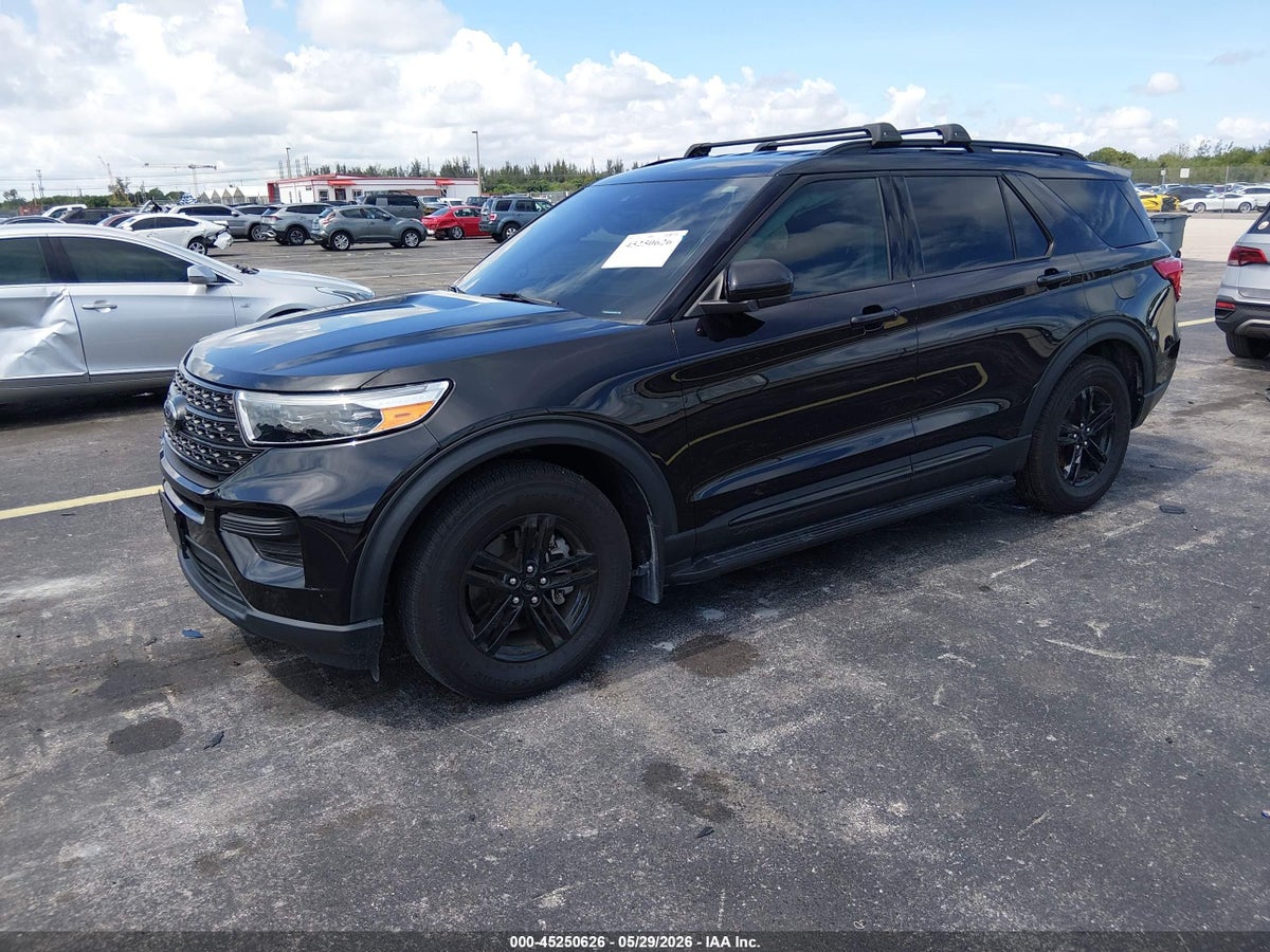 2022 FORD EXPLORER XLT — снимка 2