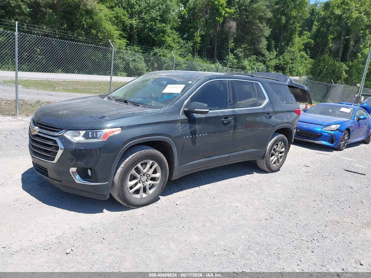 2021 CHEVROLET TRAVERSE FWD LT CLOTH — снимка 2