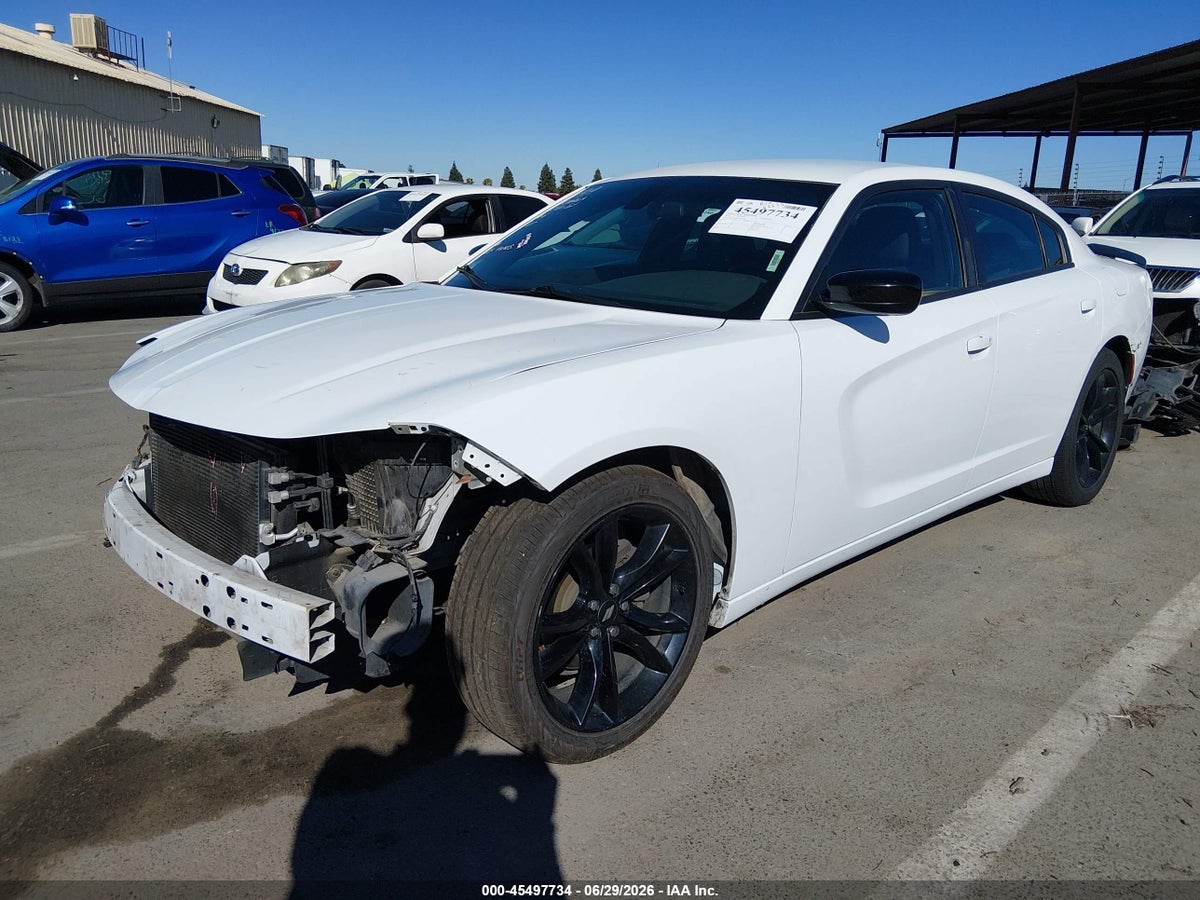 2018 DODGE CHARGER SXT RWD — снимка 2