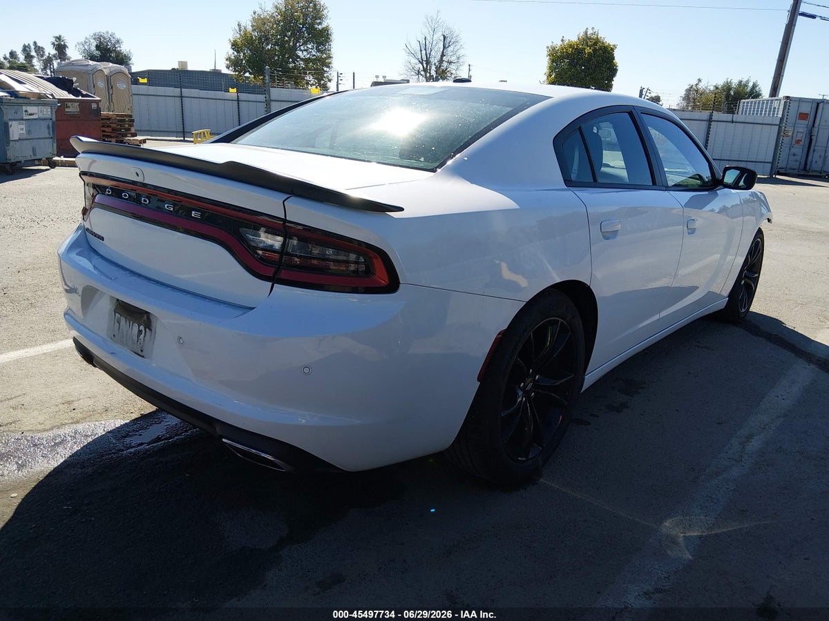 2018 DODGE CHARGER SXT RWD — снимка 4