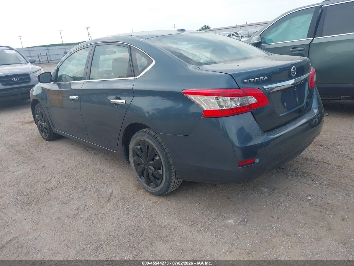 2015 NISSAN SENTRA FE+ S/S/SL/SR/SV — снимка 3