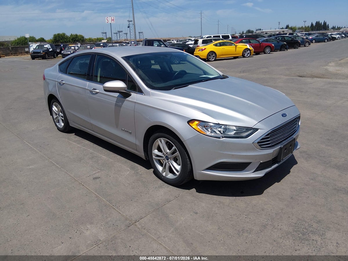 2018 FORD FUSION HYBRID S