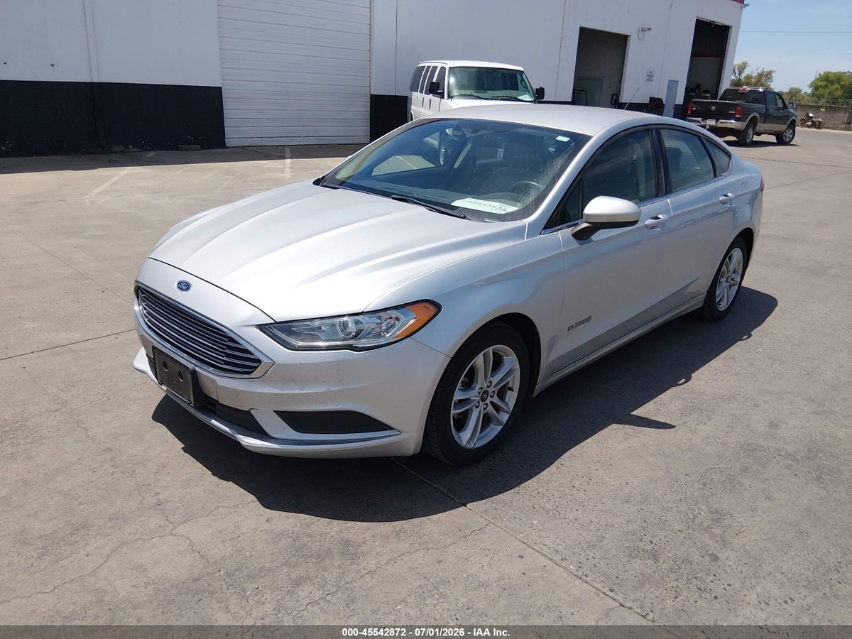 2018 FORD FUSION HYBRID S — снимка 2