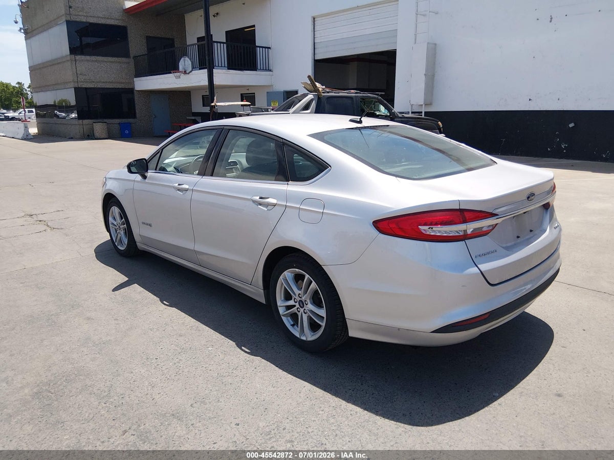 2018 FORD FUSION HYBRID S — снимка 3