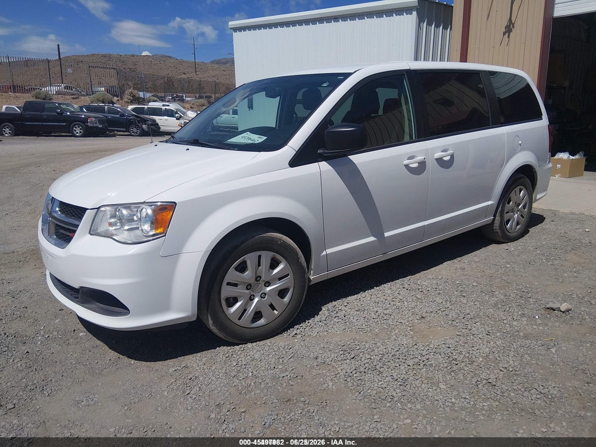 2018 DODGE GRAND CARAVAN SE — снимка 2