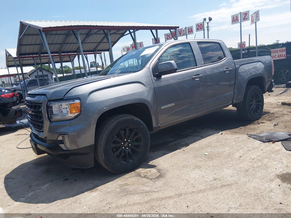 2022 GMC CANYON 4WD SHORT BOX ELEVATION — снимка 2