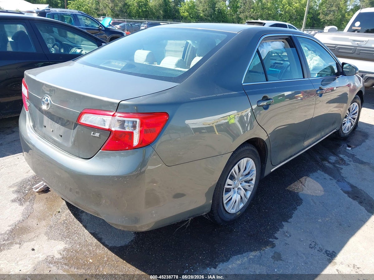 2014 TOYOTA CAMRY LE — снимка 4