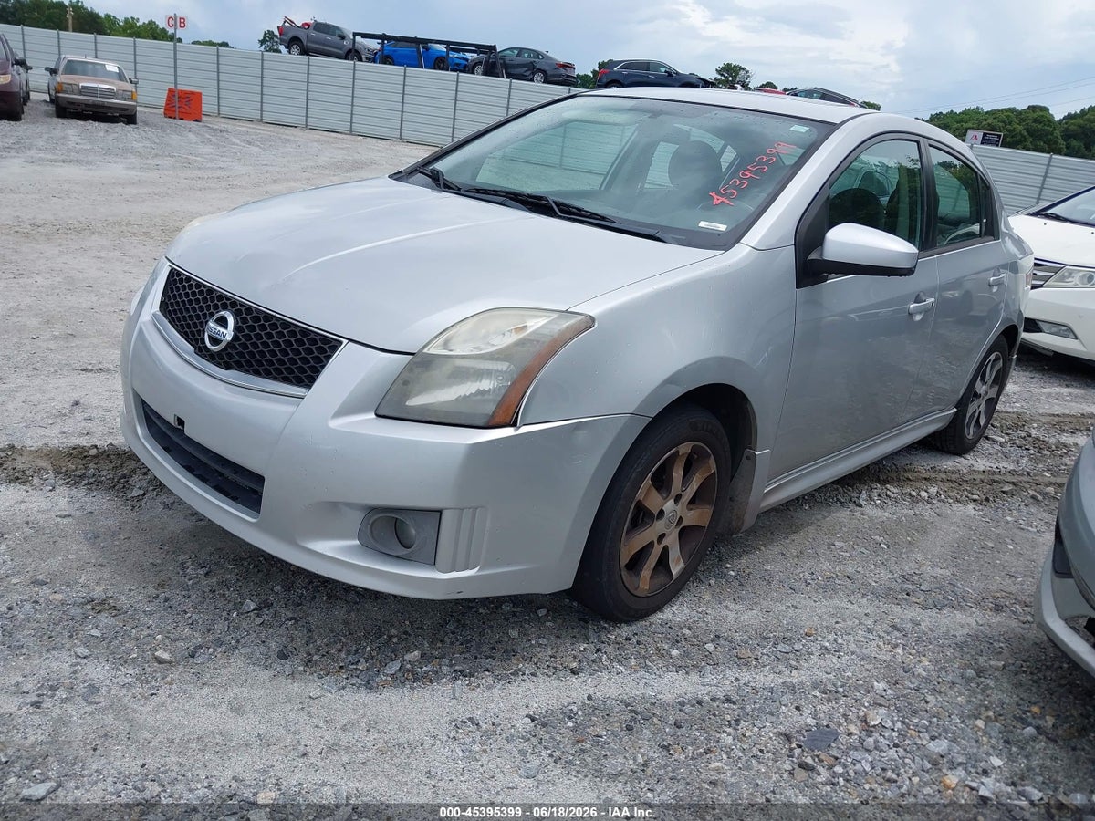 2012 NISSAN SENTRA 2.0 SR — снимка 2
