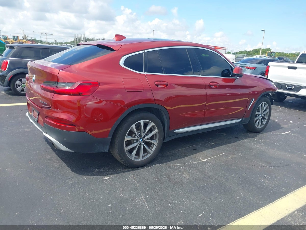 2019 BMW X4 XDRIVE30I — снимка 4