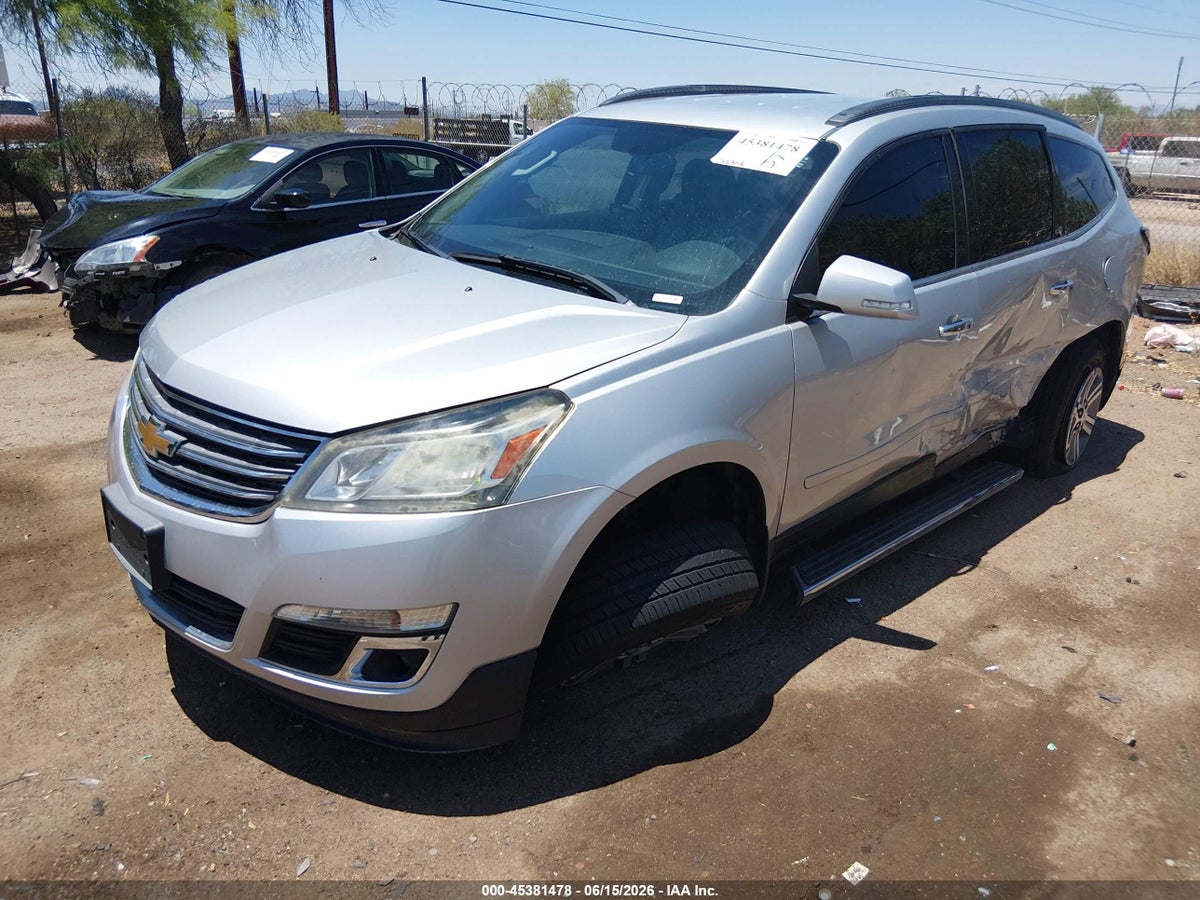 2016 CHEVROLET TRAVERSE 2LT — снимка 2