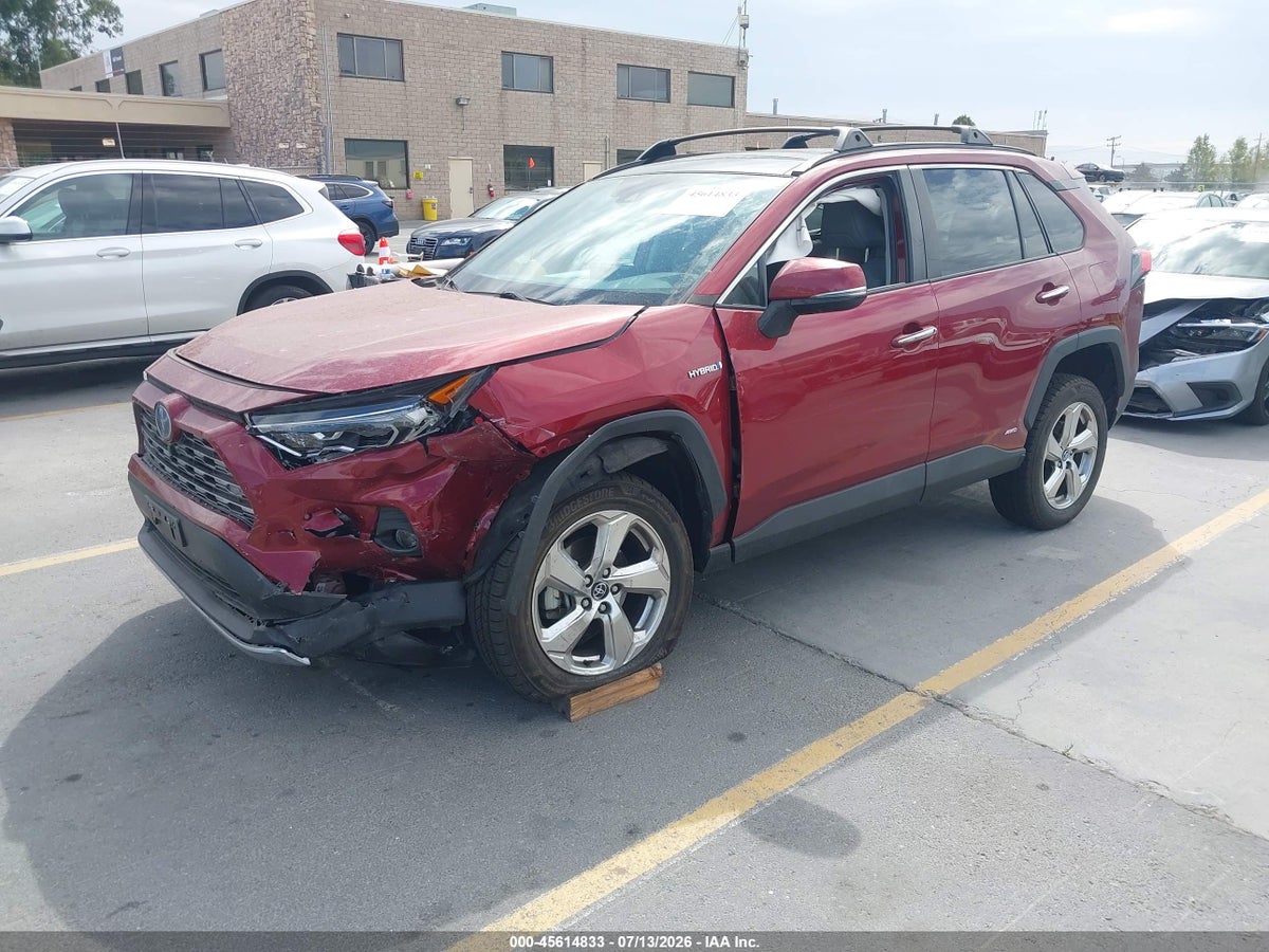 2021 TOYOTA RAV4 HYBRID LIMITED — снимка 2