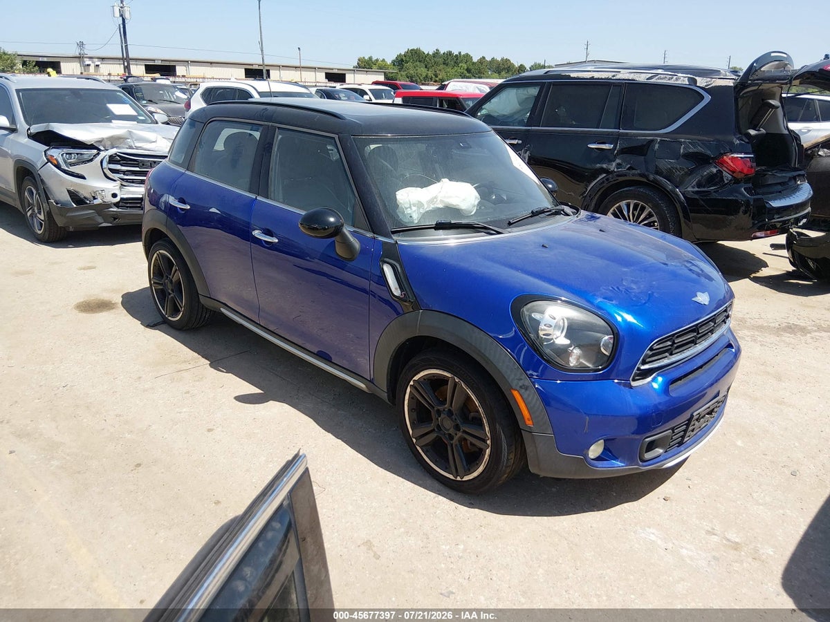 2016 MINI COUNTRYMAN COOPER S