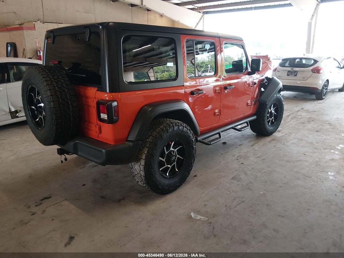 2018 JEEP WRANGLER UNLIMITED SPORT S 4X4 — снимка 4