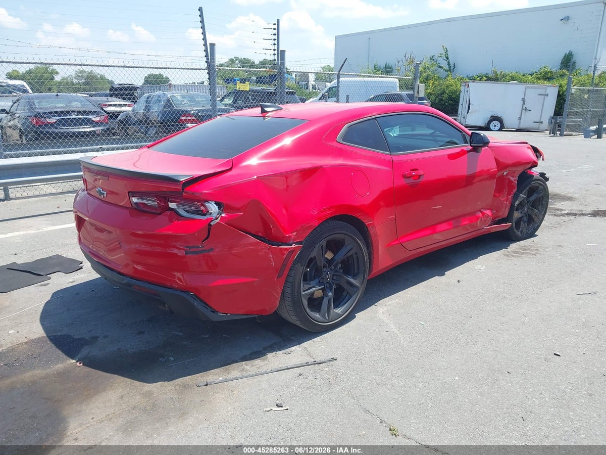 2021 CHEVROLET CAMARO RWD 2LT — снимка 4
