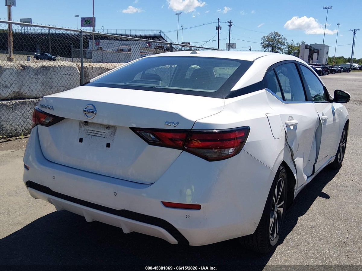 2020 NISSAN SENTRA SV XTRONIC CVT — снимка 4