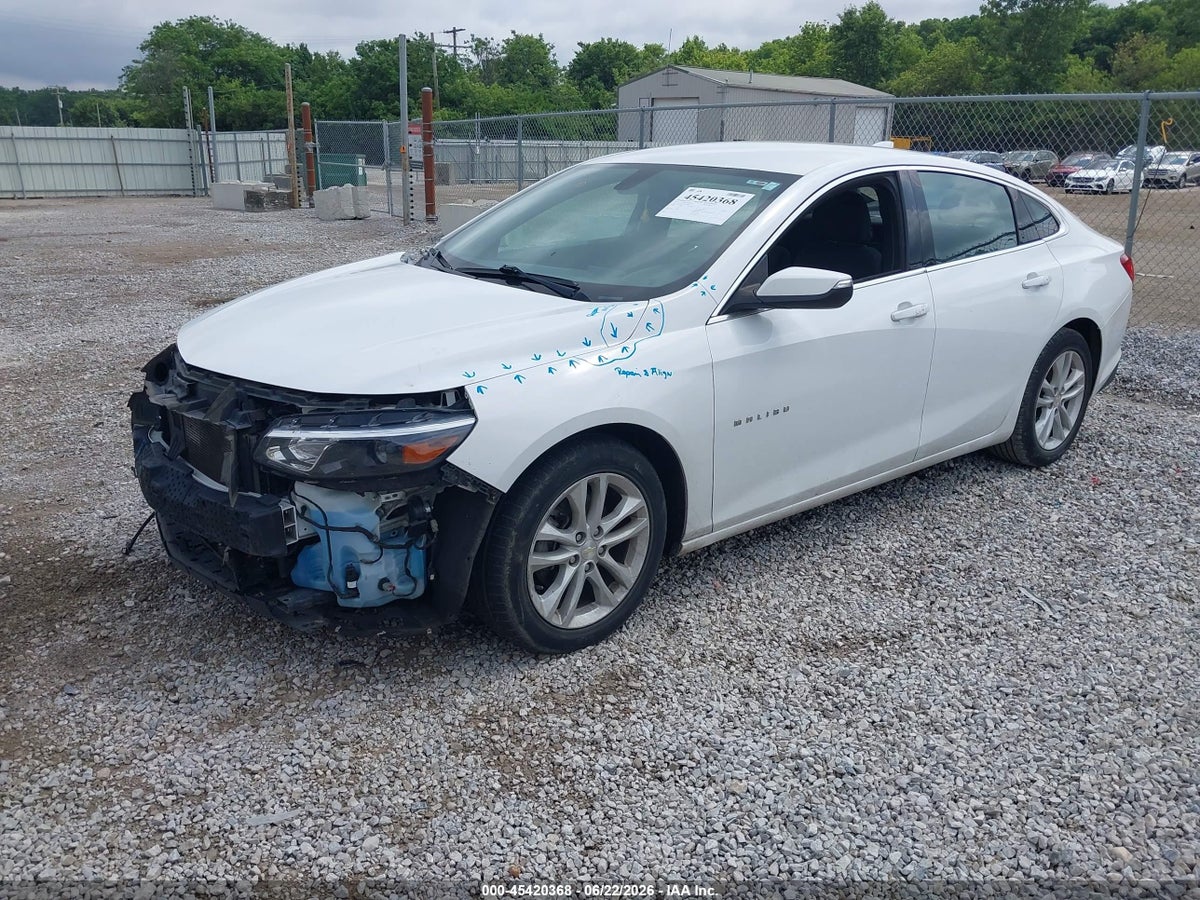 2018 CHEVROLET MALIBU LT — снимка 2