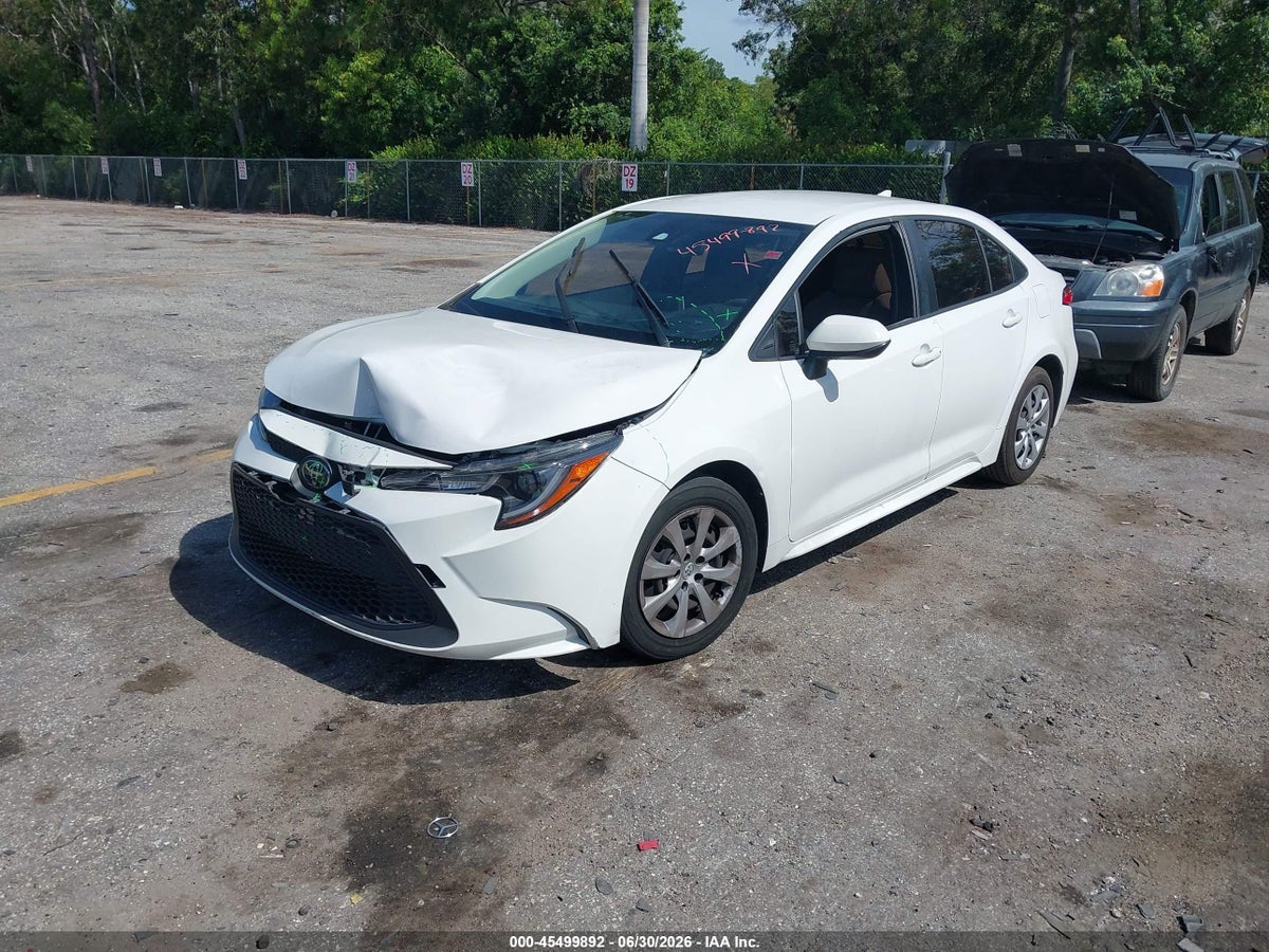 2021 TOYOTA COROLLA LE — снимка 2