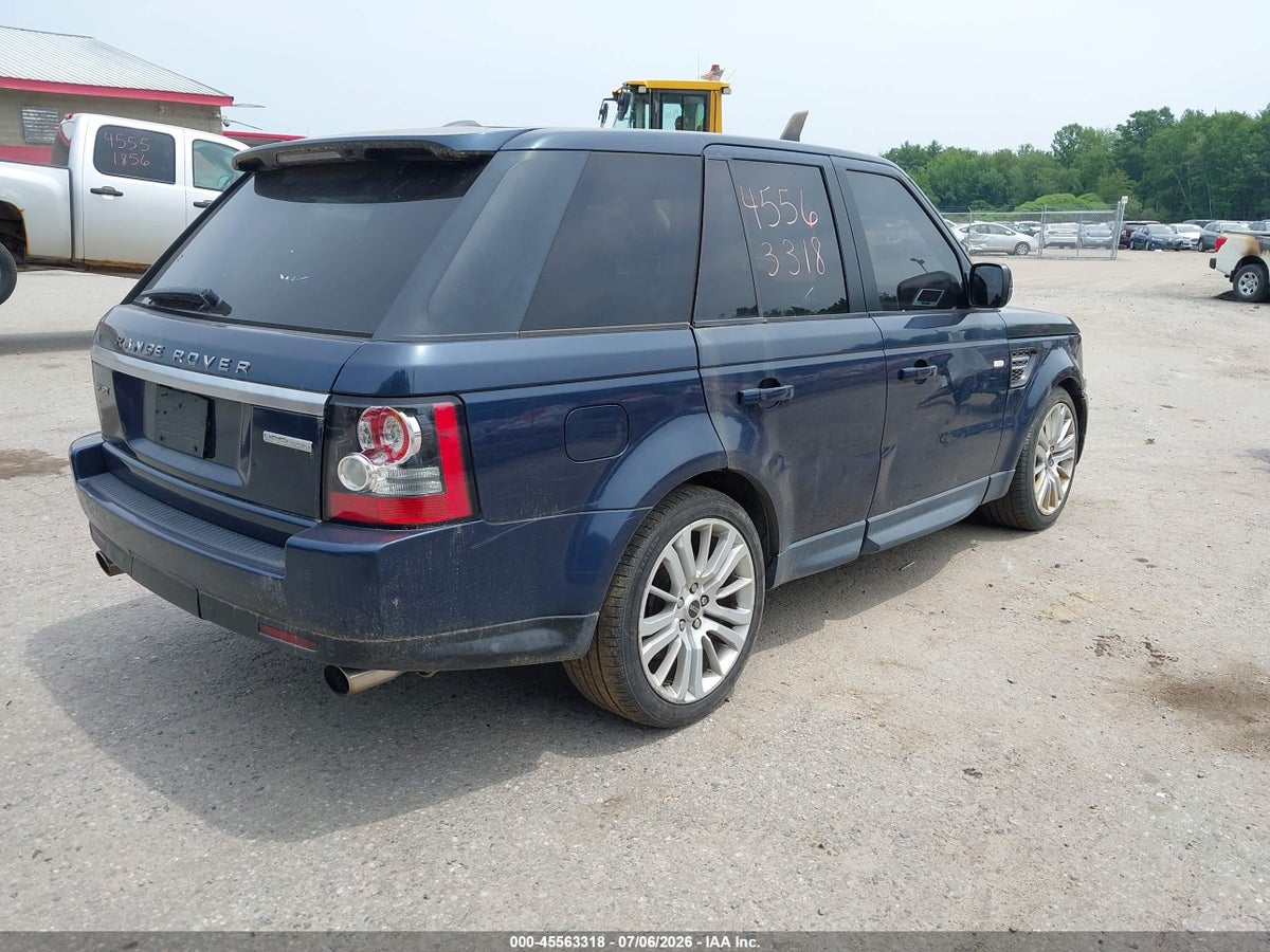 2012 LAND ROVER RANGE ROVER SPORT HSE — снимка 4