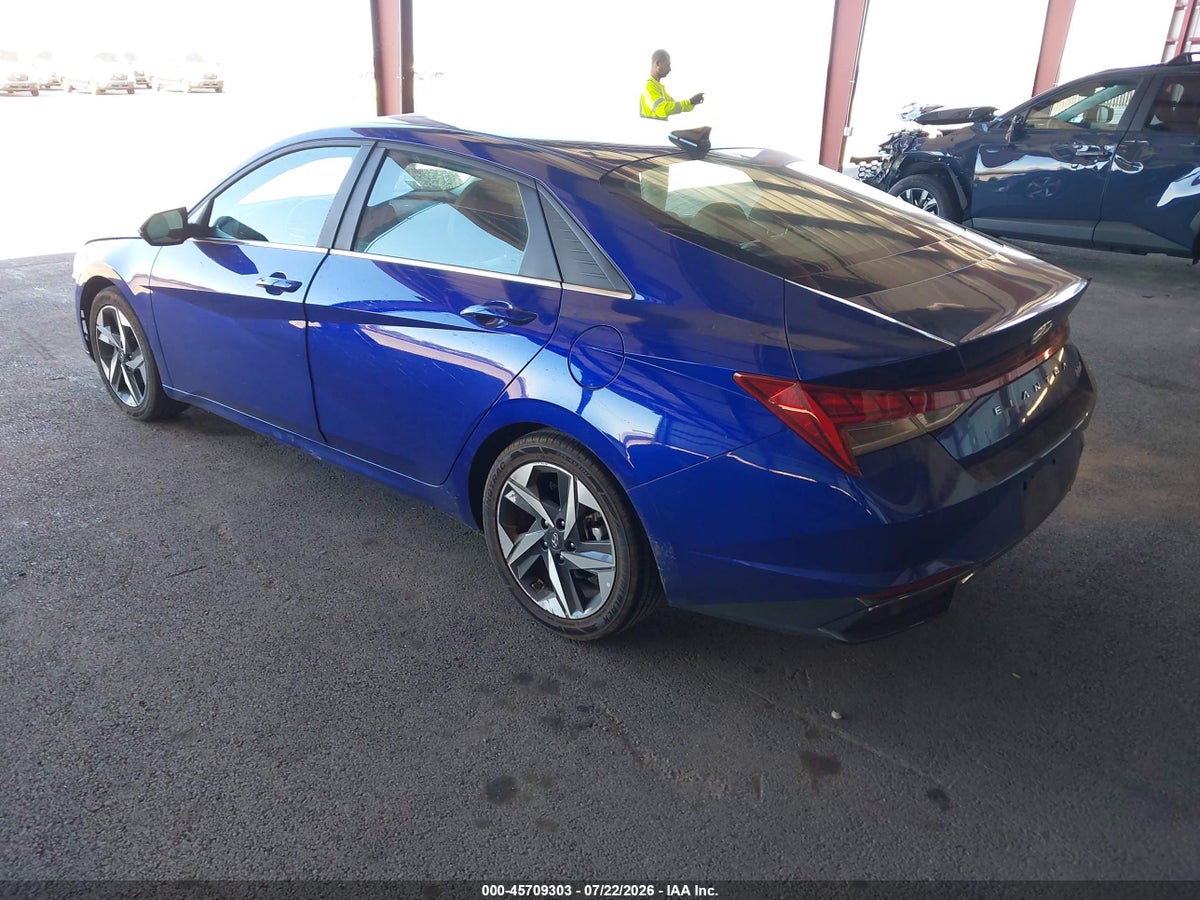 2023 HYUNDAI ELANTRA HYBRID LIMITED — снимка 3