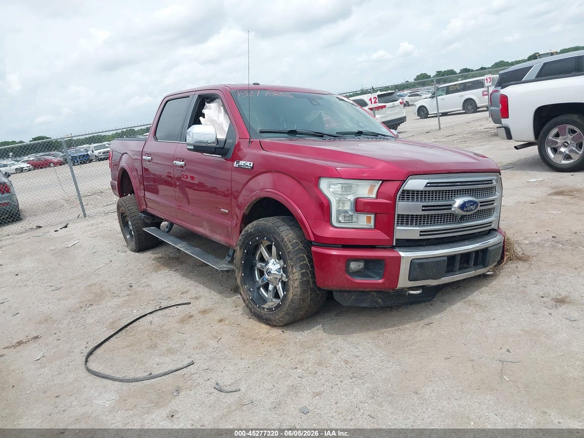 2015 FORD F-150 PLATINUM