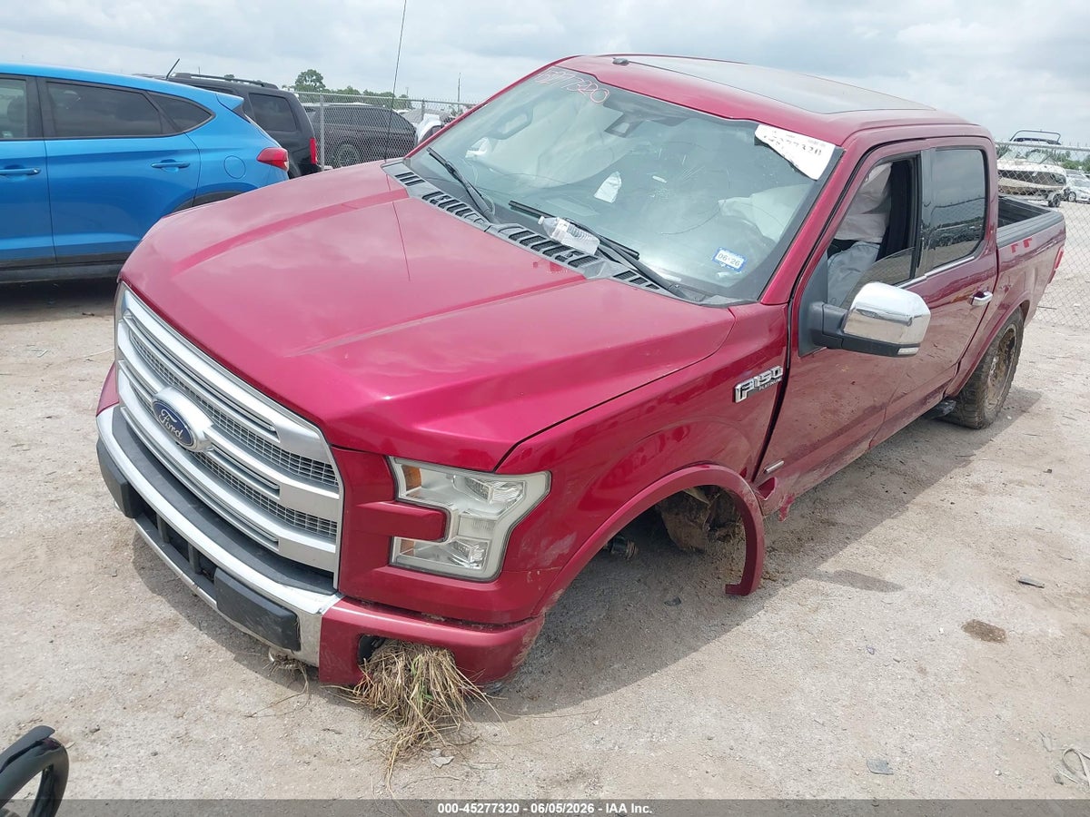 2015 FORD F-150 PLATINUM — снимка 2