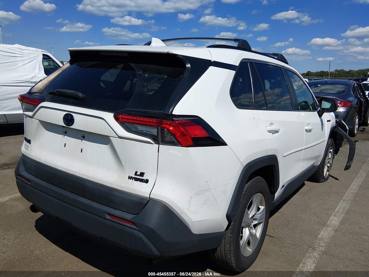 2021 TOYOTA RAV4 HYBRID LE — снимка 4