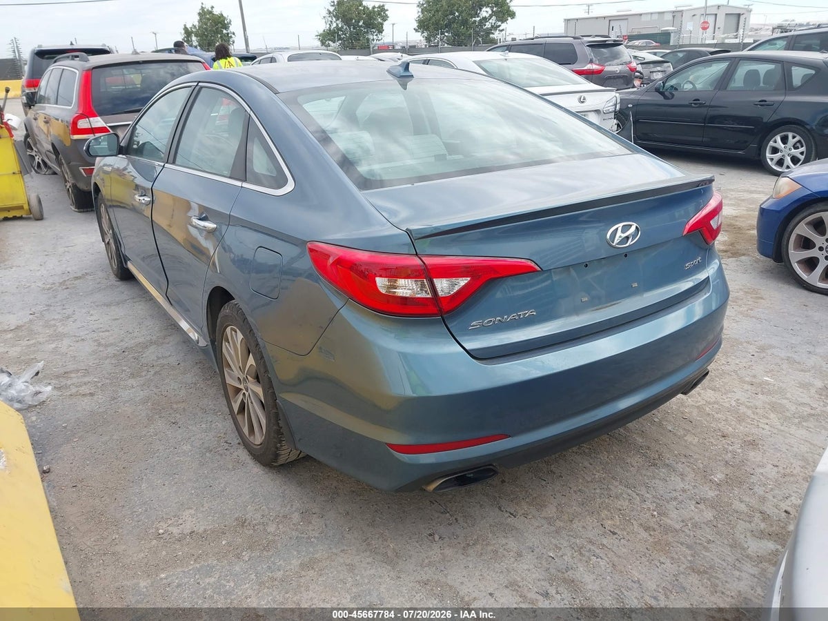 2017 HYUNDAI SONATA SPORT — снимка 3