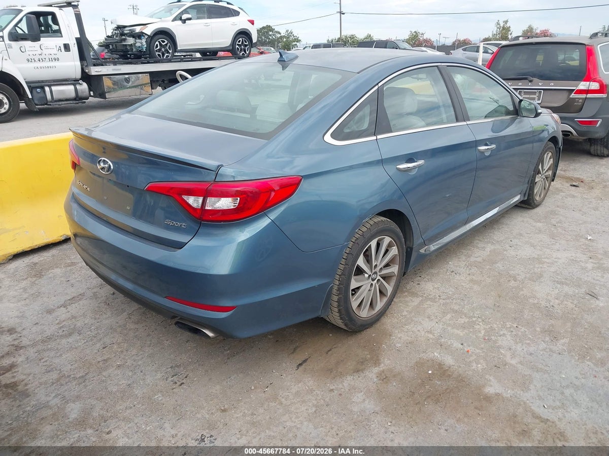 2017 HYUNDAI SONATA SPORT — снимка 4