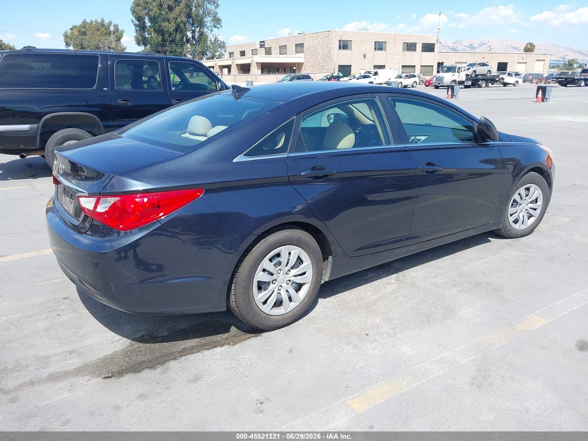 2012 HYUNDAI SONATA GLS — снимка 4