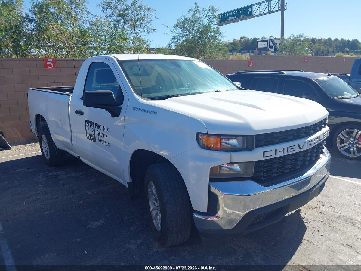2019 CHEVROLET SILVERADO 1500 WORK TRUCK