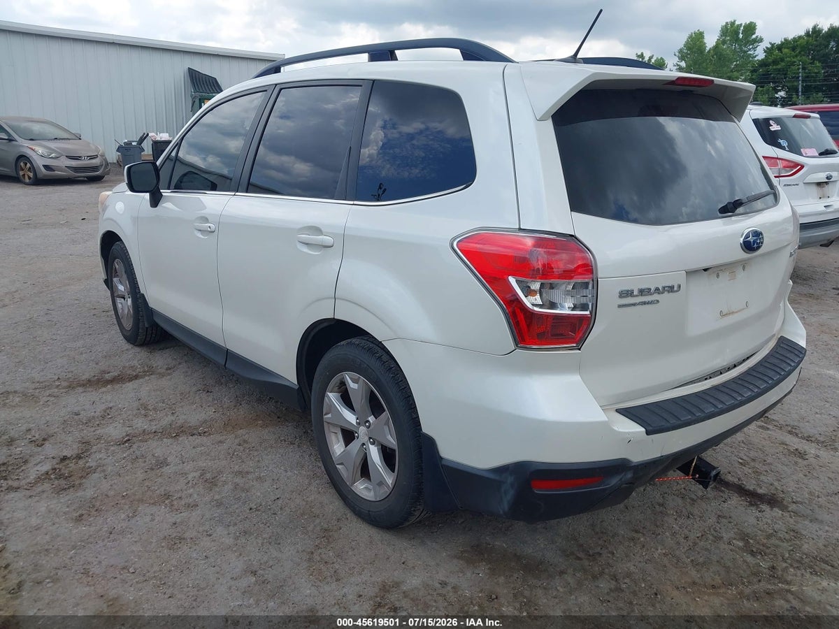 2015 SUBARU FORESTER 2.5I LIMITED — снимка 3