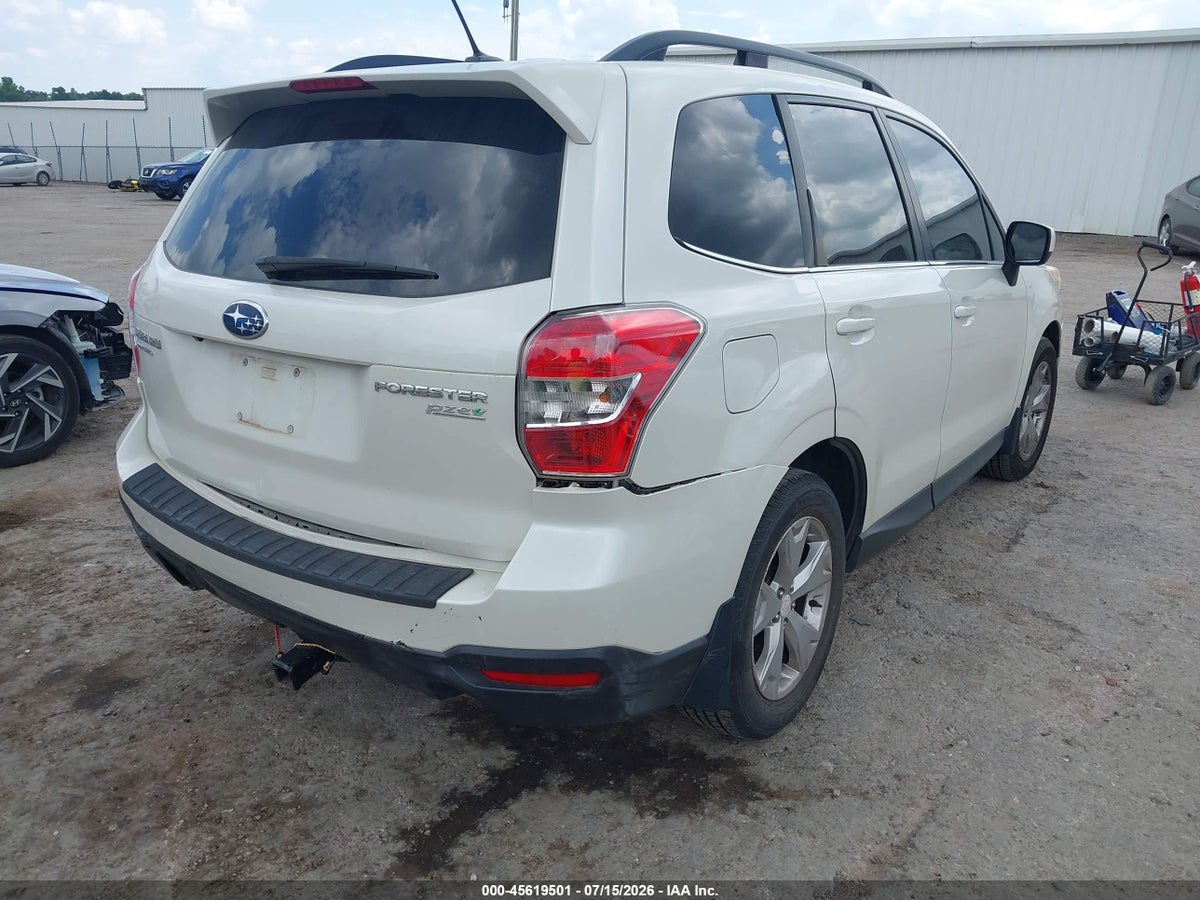 2015 SUBARU FORESTER 2.5I LIMITED — снимка 4