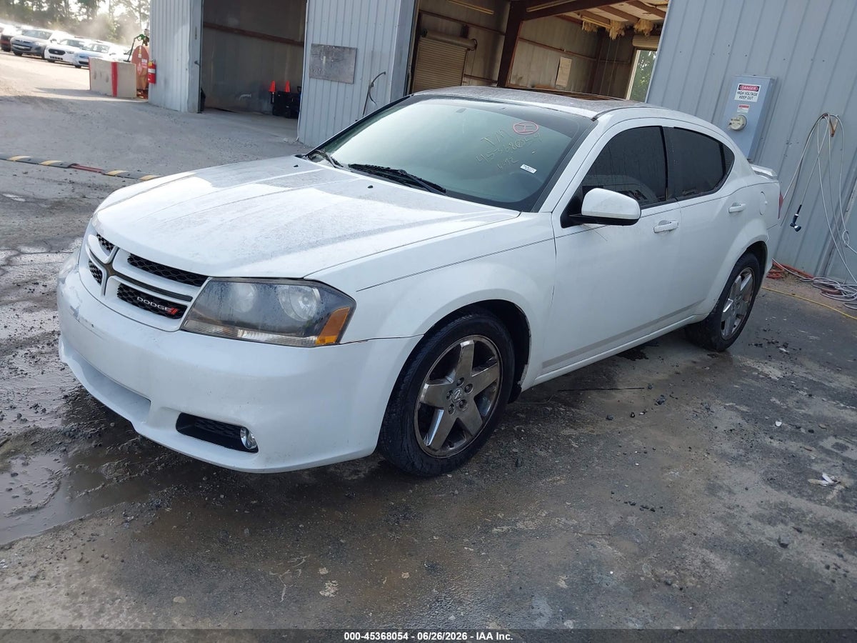 2013 DODGE AVENGER SXT — снимка 2
