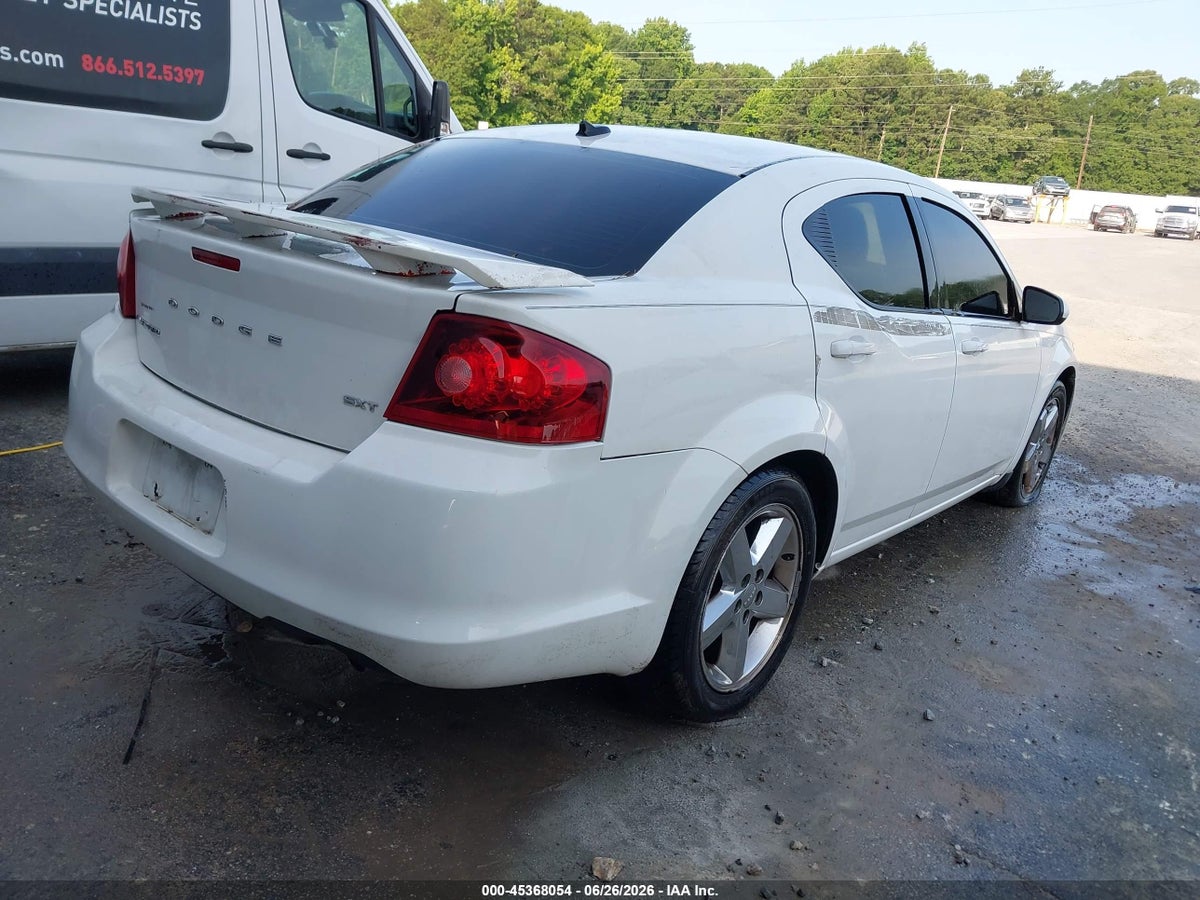 2013 DODGE AVENGER SXT — снимка 4