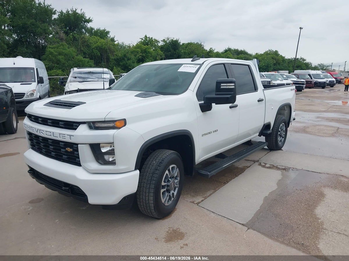 2020 CHEVROLET SILVERADO 2500HD 4WD STANDARD BED WT — снимка 2