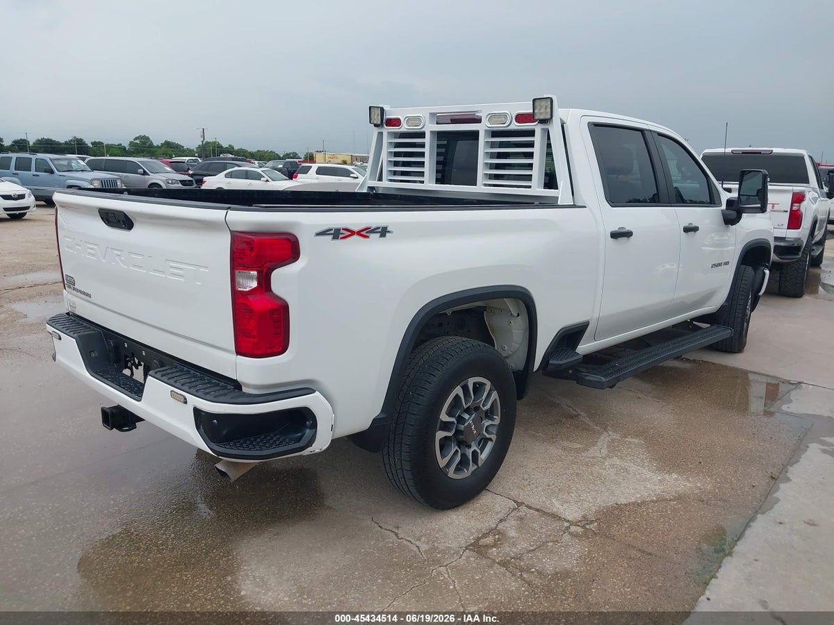 2020 CHEVROLET SILVERADO 2500HD 4WD STANDARD BED WT — снимка 4