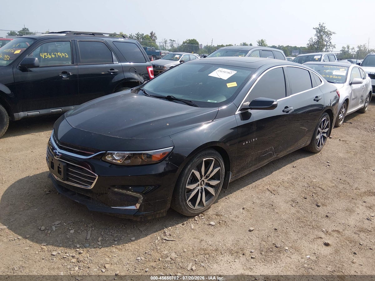 2017 CHEVROLET MALIBU 1LT — снимка 2