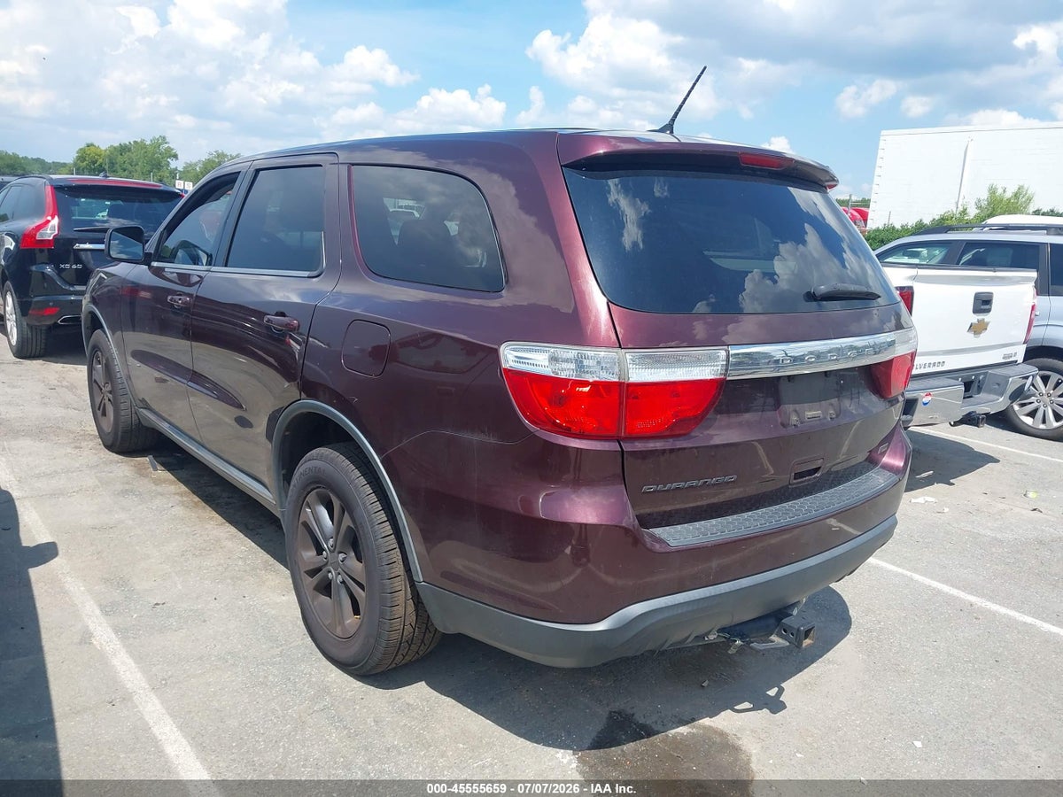 2012 DODGE DURANGO SXT — снимка 3