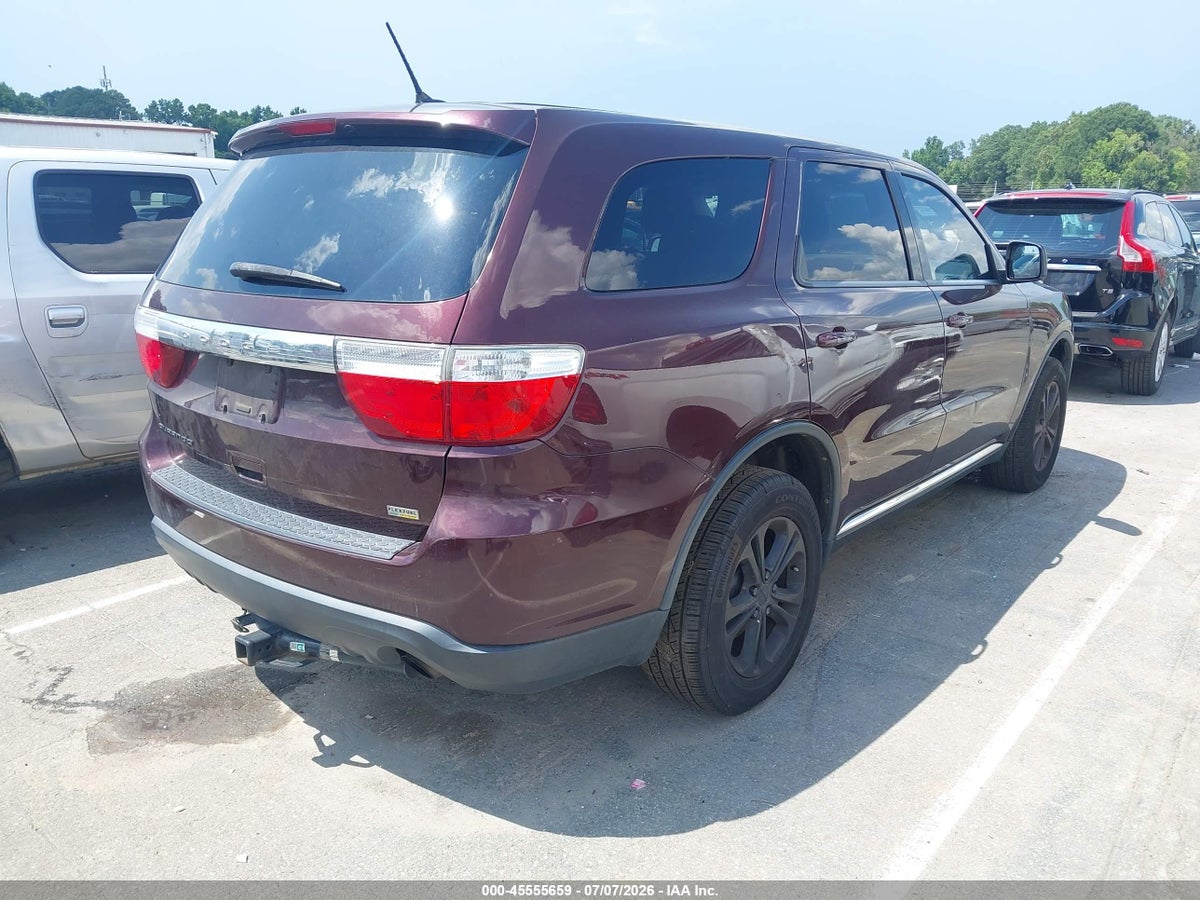 2012 DODGE DURANGO SXT — снимка 4