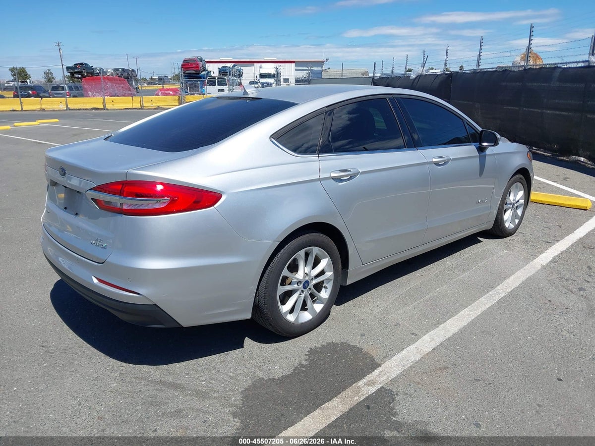 2019 FORD FUSION HYBRID SE — снимка 4