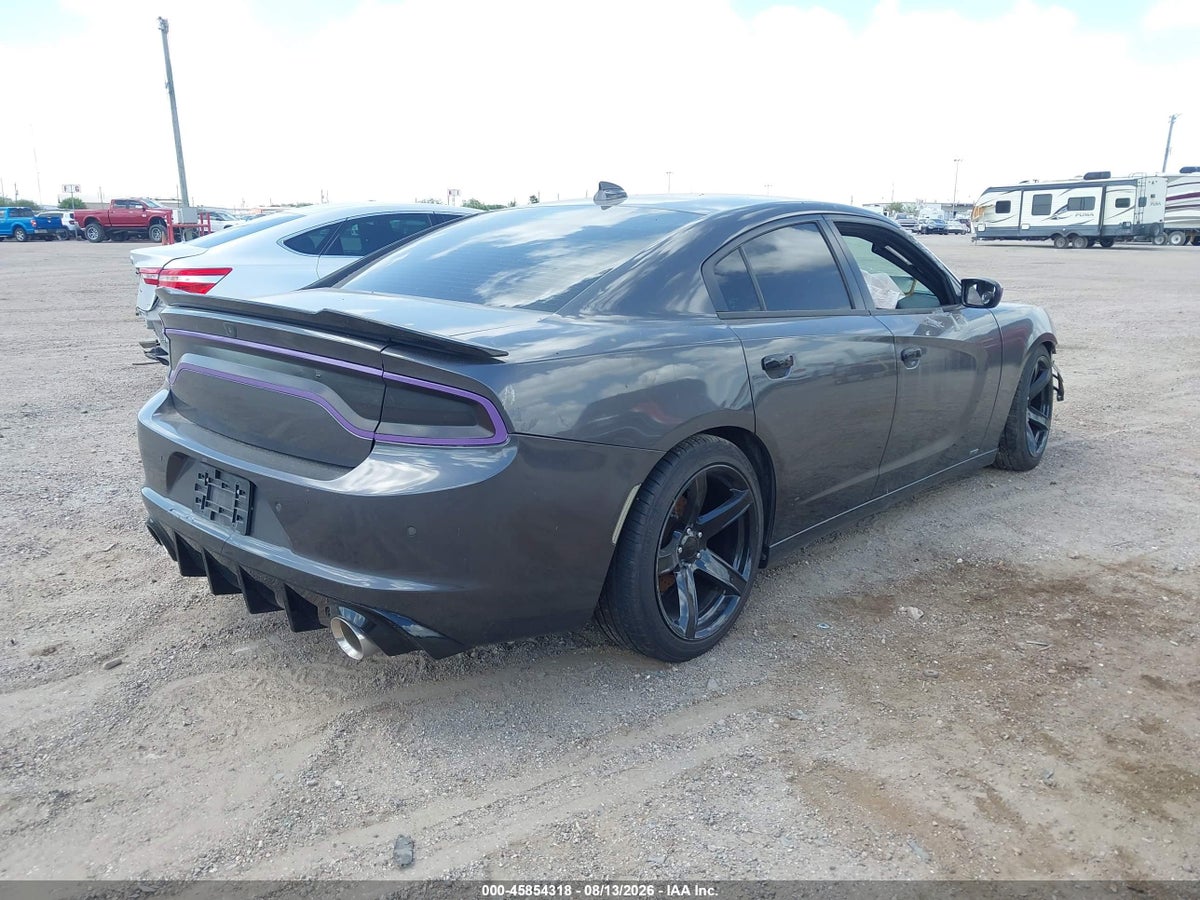 2018 DODGE CHARGER SXT PLUS RWD — снимка 4