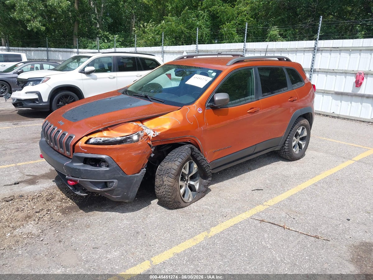 2016 JEEP CHEROKEE TRAILHAWK — снимка 2