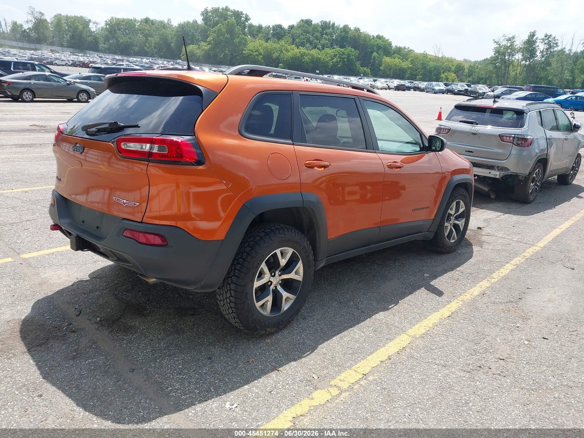 2016 JEEP CHEROKEE TRAILHAWK — снимка 4