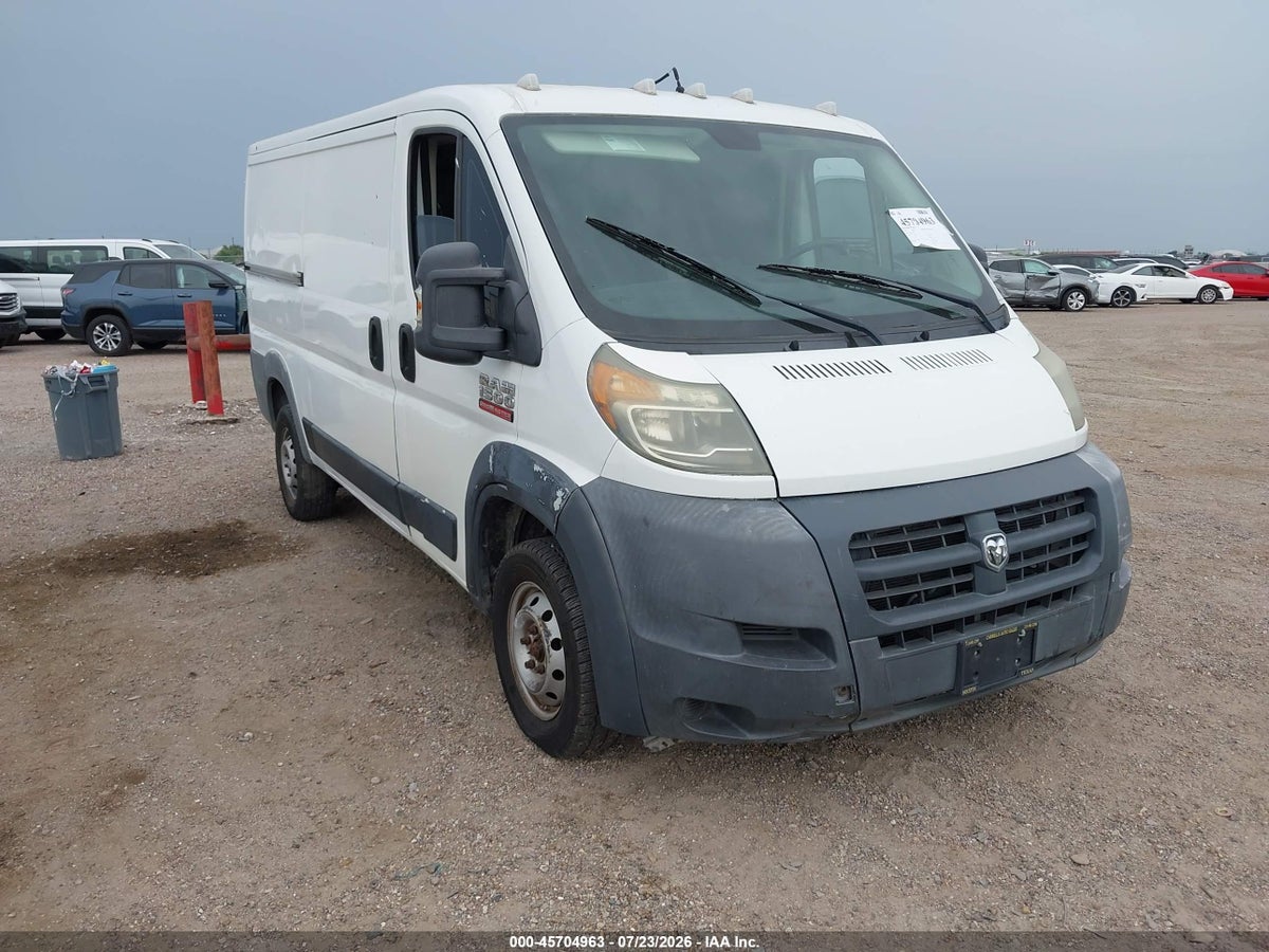 2014 RAM PROMASTER 1500 LOW ROOF
